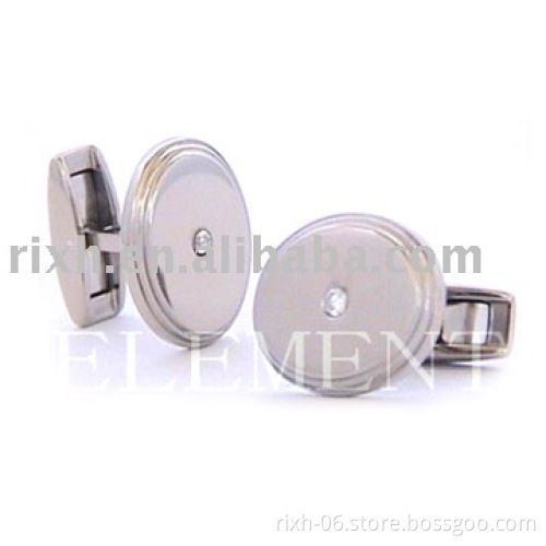 men's titanium base metal cufflinks